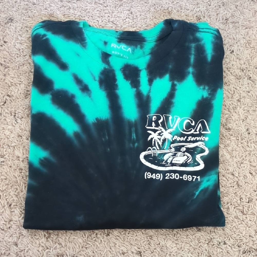 NWT! RVCA Boy's Fit Tie-dye T-shirt